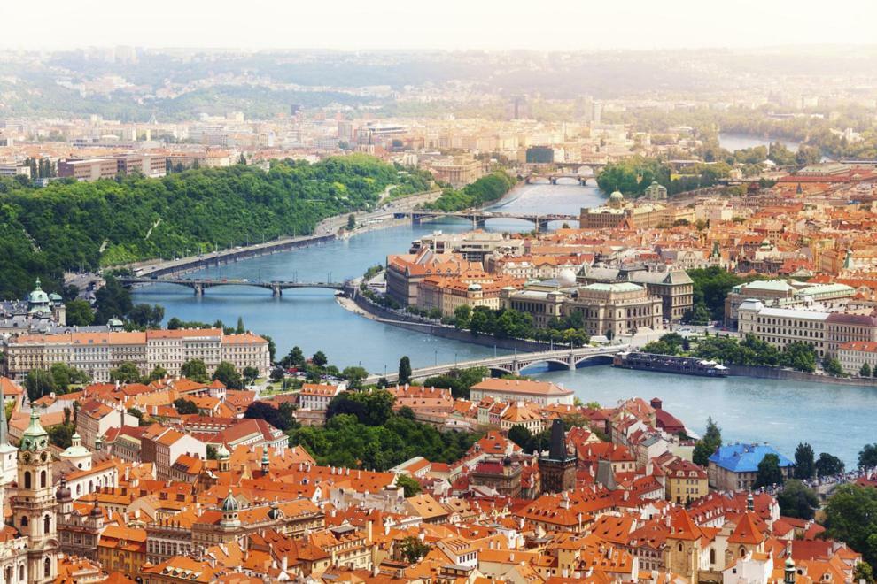 Attic Apartment City Center Praga Zewnętrze zdjęcie
