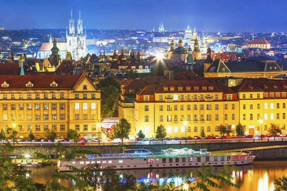 Attic Apartment City Center Praga Zewnętrze zdjęcie